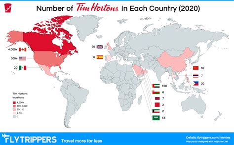 all tim hortons locations map